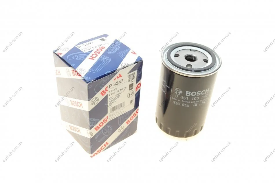 Фильтр масляный VW Passat/ Sharan 1.9TDI 93-01 (opt-om) BOSCH 0 451 103 347 (фото 1)