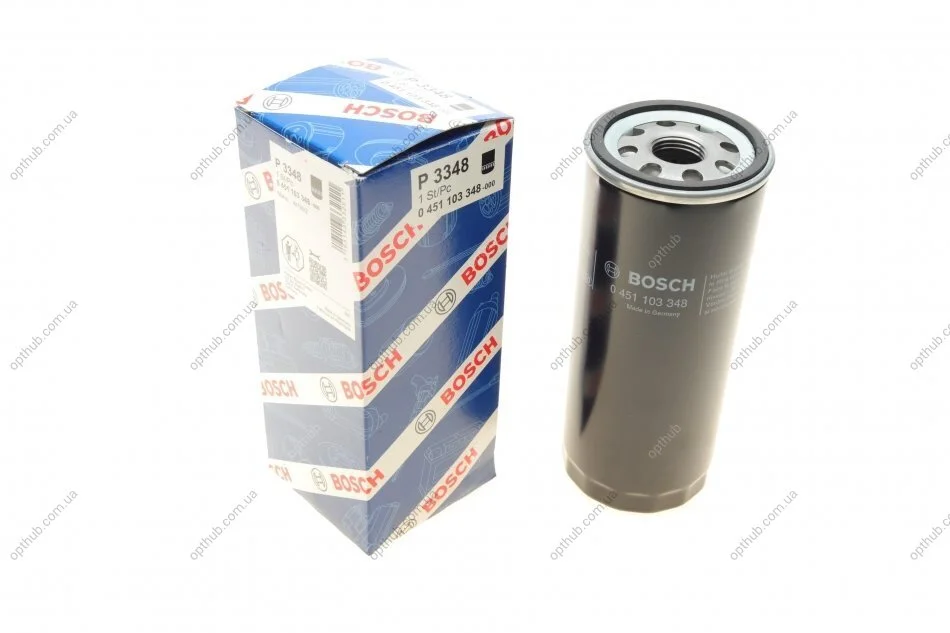 Фільтр масляний Audi A6 4.2 V8 97-05 (opt-om) BOSCH 0 451 103 348 (фото 1)