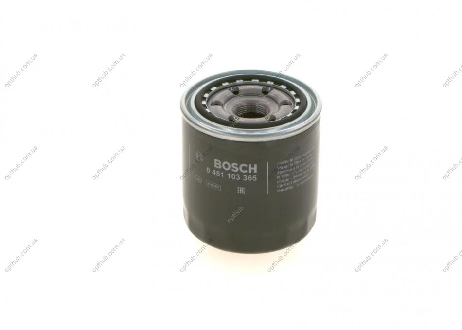 Фільтр масляний Toyota Avensis 2.0D 97- (opt-om) BOSCH 0 451 103 365 (фото 1)