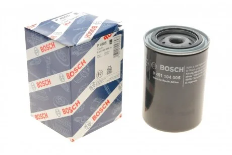 Фільтр масляний двигуна (вир-во Bosch) BOSCH 0 451 104 005