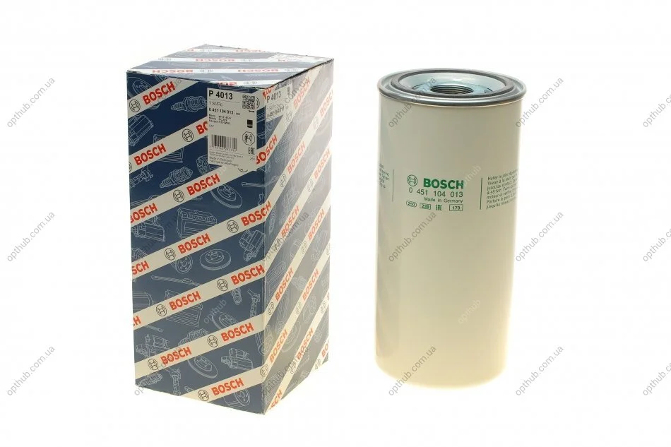 Фільтр масляний DAF (вир-во Bosch) BOSCH 0 451 104 013 (фото 1)