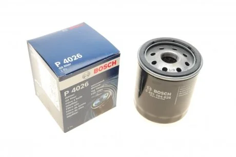Фільтр масляний двигуна ГАЗ 3110 з дв. ROVER тип 20Т4 (вир-во Bosch) BOSCH 0 451 104 026