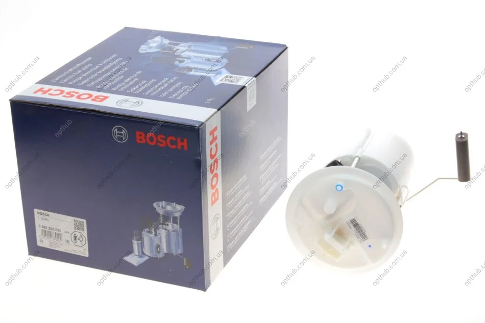 Насос паливний в бак з датчиком рівня палива Fiat Grande Punto 1.2-1.4 05- (opt-om) BOSCH 0 580 200 098 (фото 1)