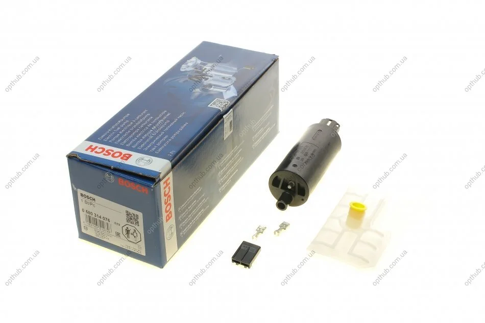 Насос паливний електричний BMW 3 (E30/E36/E46) 86-05 M20/M40/M43/M52/M54 UA63 BOSCH 0 580 314 076 (фото 1)