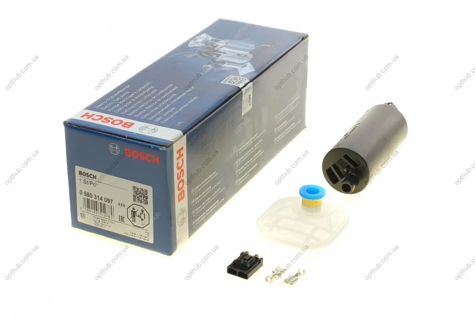Электробензонасос OPEL ASTRA F,G, OMEGA A,B, VECTRA A,B (пр-во Bosch) BOSCH 0 580 314 097 (фото 1)