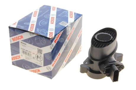 Витратомір повітря BMW 3 (E46)/5 (E39)/7 (E38)/X5 (E53) 96-05 M43/M47/M57/M62 (HÜCO) UA63 BOSCH 0 928 400 527 (фото 1)