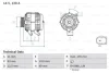 Генератор (14В, 120А, відновлений) FORD B-MAX, C-MAX II, ECOSPORT, FIESTA, FIESTA VI, FOCUS III, GRAND C-MAX, KA+ III, KUGA II, MONDEO IV, TOURNEO CONNECT V408 NADWOZIE WIELKO 1.0-2.0D 03.07- BOSCH 0986082220 (фото 1)