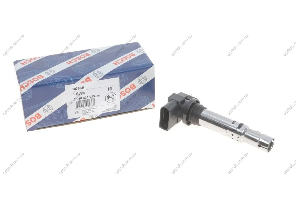Котушка запалювання VW, SKODA, SEAT, AUDI (вир-во Bosch) BOSCH 0 986 221 023 (фото 1)