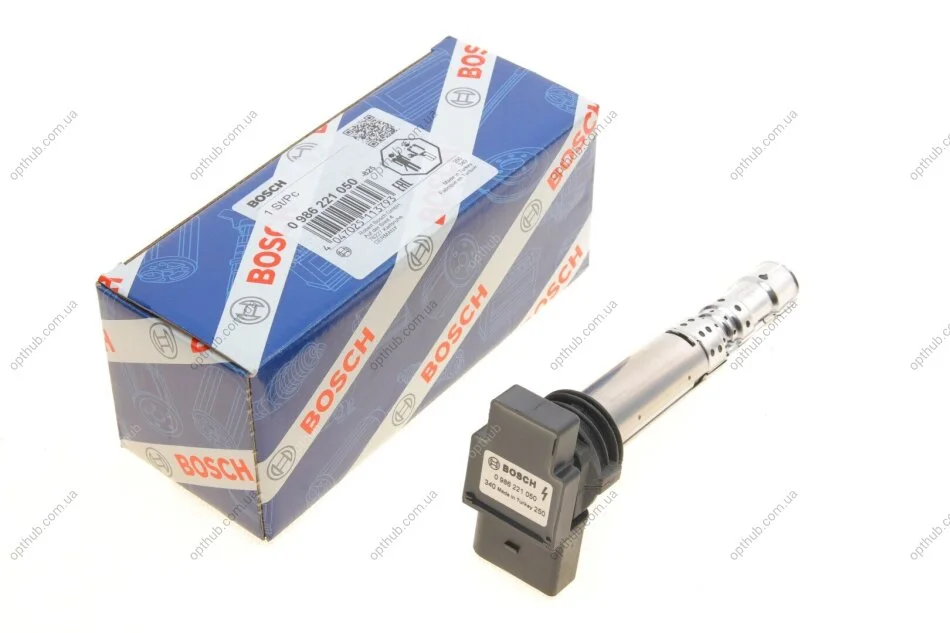 Котушка запалювання VW Passat B 5.5 4.0 W8 4motion 01-04 UA63 BOSCH 0 986 221 050 (фото 1)