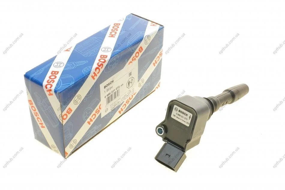 Котушка запалювання VW Golf VII/Passat/Skoda Octavia III 1.8TSI/2.0TFSI 11- UA63 BOSCH 0 986 221 072 (фото 1)
