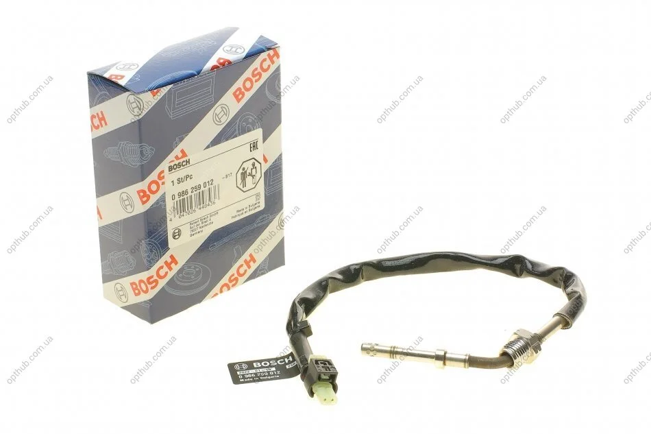 Датчик температури ОГ MB Sprinter 2.2 CDTI 09-(OM651) UA63 BOSCH 0 986 259 012 (фото 1)