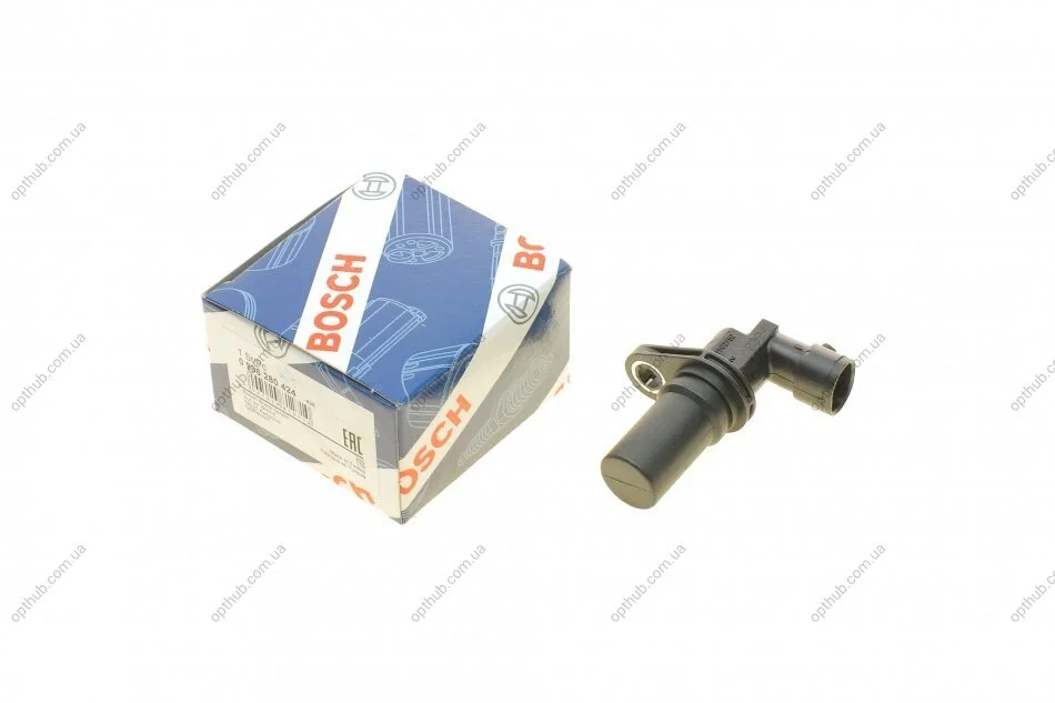 Датчик положення колінвалу Fiat Doblo 1.3D/JTD/Opel Combo 1.3 CDTI 04- (opt-om) BOSCH 0 986 280 424 (фото 1)