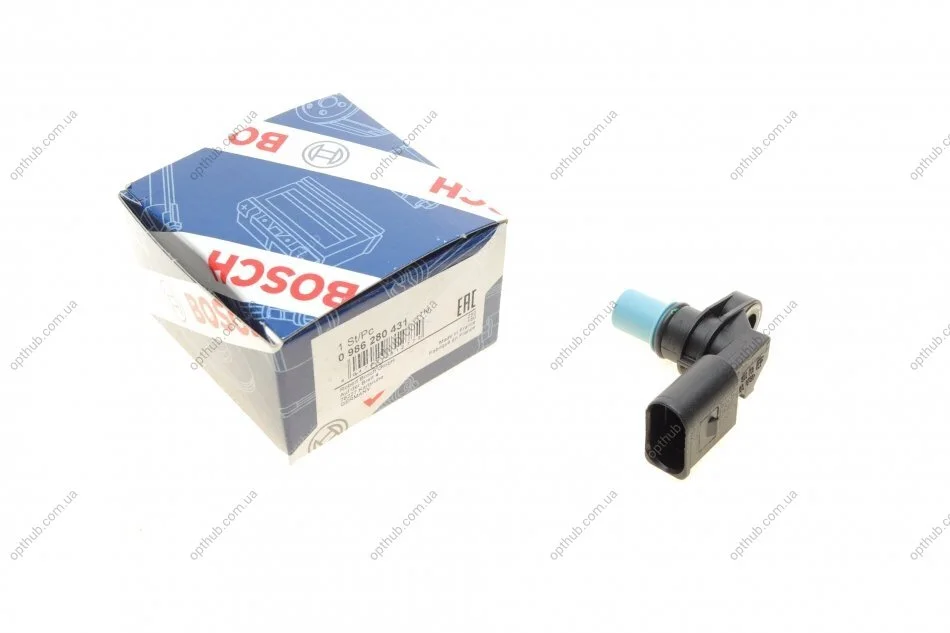 Датчик положення валу колінчатого Audi Q7/VW Touareg 3.0/4.2 TDI 04-15 UA63 BOSCH 0 986 280 431 (фото 1)