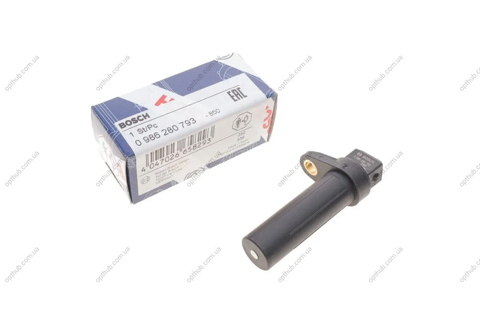 ДАТЧИК ОБЕРТОВОЇ ШВИДКОСТІ BOSCH 0 986 280 793 (фото 1)