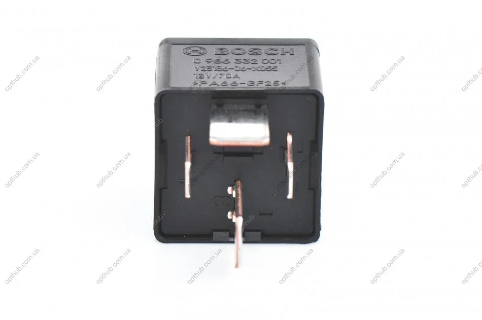 Реле обігрівача скла VW Caddy/Passat 85- (12V) UA63 BOSCH 0 986 332 001 (фото 1)