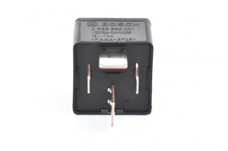 Реле обогревателя стекла VW Caddy/Passat 85- (12V) UA63 BOSCH 0 986 332 001