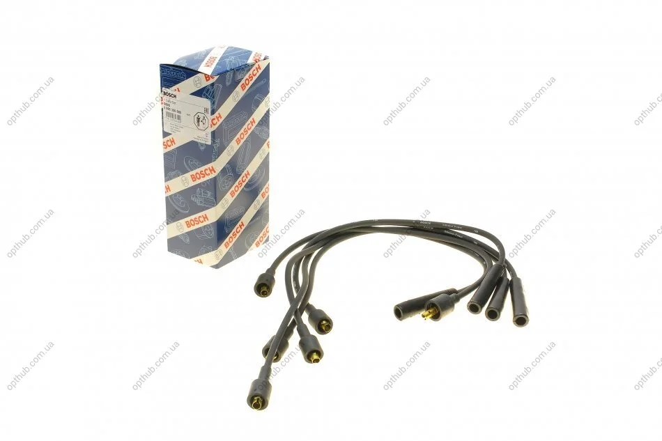 Провід запалювання Ford Escort 1.1-1.6 -90/Fiesta 1.0/1.1 -89 (к-кт) (opt-om) BOSCH 0 986 356 880 (фото 1)