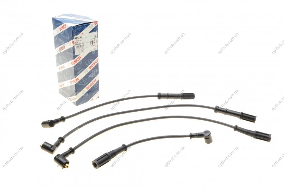 Провід запалювання Fiat Doblo/Panda 1.1/1.2 00- (к-кт) UA63 BOSCH 0 986 357 816 (фото 1)