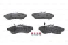 Комплект гальмівних колодок передн, CITROEN JUMPER I, JUMPER II FIAT DUCATO PEUGEOT BOXER 1.9D-2.8D 02.94-09.09 BOSCH 0986424031 (фото 7)
