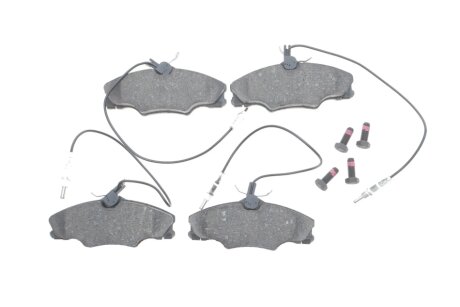 Колодки гальмівні дискові ПЕРЕДН PEUGEOT 406 1.8 16V, 1.9 TD, 2.1 12V TD 10.95- 0 986 424 227 BOSCH 0986424227