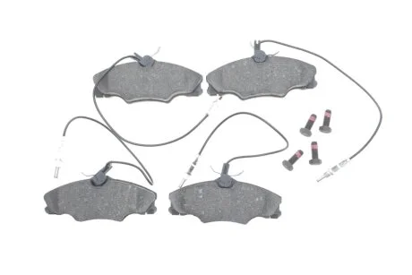 Колодки гальмівні дискові ПЕРЕДН PEUGEOT 406 1.8 16V, 1.9 TD, 2.1 12V TD 10.95- 0 986 424 227 BOSCH 0986424227