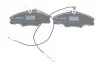 Колодки гальмівні дискові ПЕРЕДН PEUGEOT 406 1.8 16V, 1.9 TD, 2.1 12V TD 10.95- 0 986 424 227 BOSCH 0986424227 (фото 5)