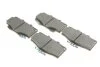 Колодки гальмівні (передні) Toyota Land Cruiser 90 96-02/VW Taro 2.4D 89-97 UA63 BOSCH 0 986 424 268 (фото 2)