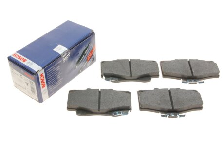 Колодки гальмівні (передні) Toyota Land Cruiser 90 96-02/VW Taro 2.4D 89-97 UA63 BOSCH 0 986 424 268