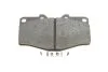 Колодки гальмівні (передні) Toyota Land Cruiser 90 96-02/VW Taro 2.4D 89-97 UA63 BOSCH 0 986 424 268 (фото 6)