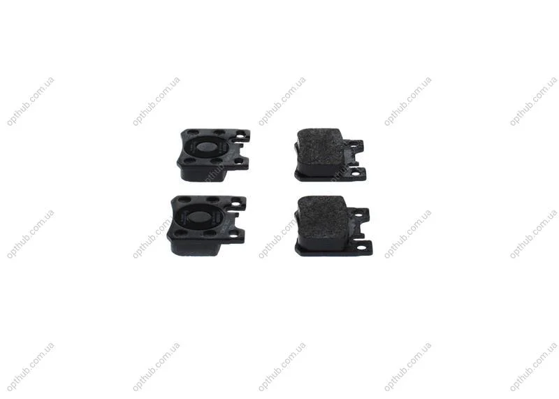 Тормозные колодки дисковые BOSCH 0986424358 (фото 1)