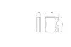Тормозные колодки дисковые BOSCH 0986424358 (фото 3)