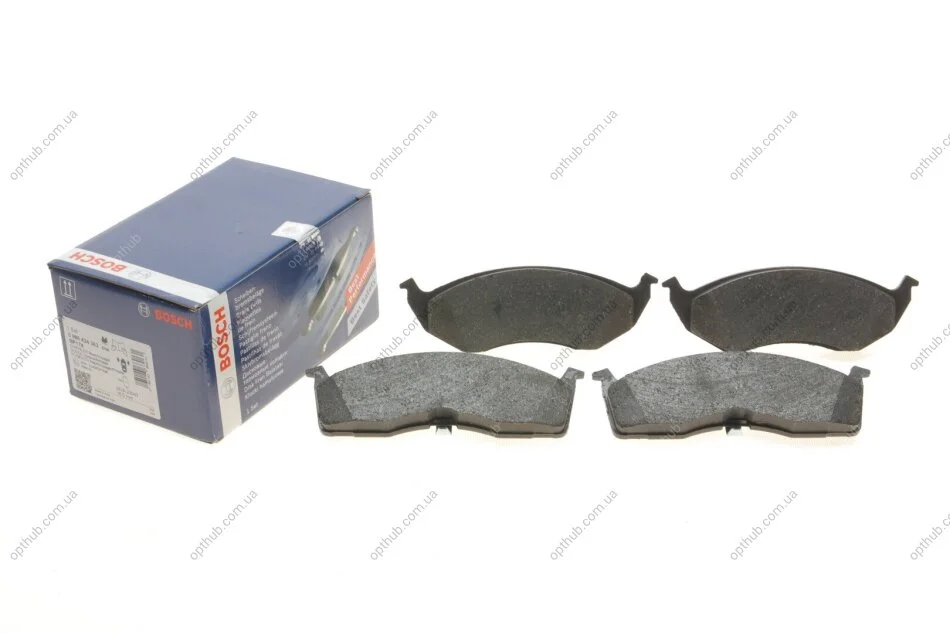 Колодки гальмівні (передні) Chrysler Neon 94-06/Voyager/Grand Voyager III/Dodge Caravan 95- 0 986 424 363 UA63 BOSCH 0986424363 (фото 1)