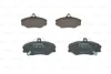 Комплект гальмівних колодок передн, HYUNDAI GRACE, H100, PORTER 2.4/2.5D/2.6D 07.93-12.04 BOSCH 0986424368 (фото 2)