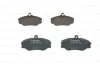 Комплект гальмівних колодок передн, HYUNDAI GRACE, H100, PORTER 2.4/2.5D/2.6D 07.93-12.04 BOSCH 0986424368 (фото 4)