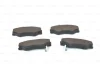 Комплект гальмівних колодок передн, HYUNDAI GRACE, H100, PORTER 2.4/2.5D/2.6D 07.93-12.04 BOSCH 0986424368 (фото 6)