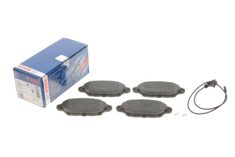 Колодки гальмівні (передні) Fiat Panda 03-/Punto 93-12 UA63 BOSCH 0 986 424 379
