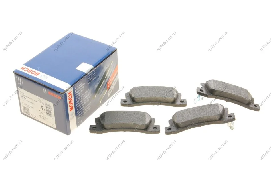 Колодки гальмівні (задні) Toyota Camry 86-01/Avensis 97-03/Carina 87-97/Lexus RX 98-03/ES 8 UA63 BOSCH 0 986 424 383 (фото 1)