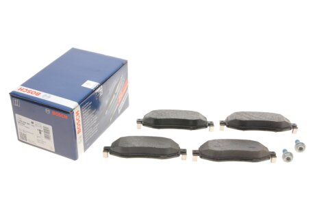 Колодки гальмівні (передні) Renault Megane IV 15- UA63 BOSCH 0 986 424 386