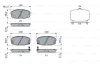 Комплект гальмівних колодок передн, HYUNDAI CRETA, KONA 1.0-2.0 01.16- BOSCH 0986424393 (фото 7)
