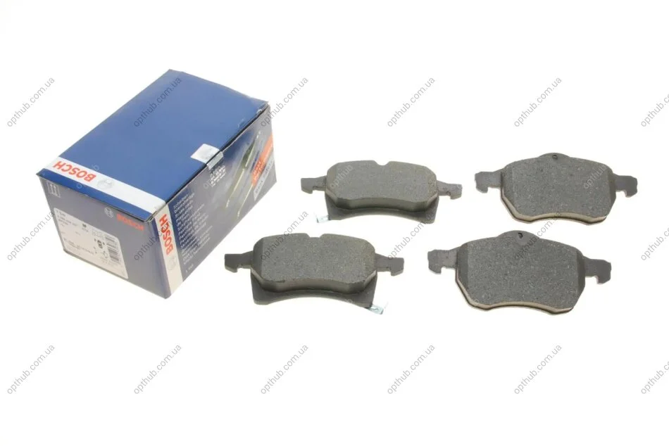 Колодки гальмівні (передні) Opel Astra G 98-09/Zafira A 99-05/Chevrolet Astra 02-11 UA63 BOSCH 0 986 424 457 (фото 1)