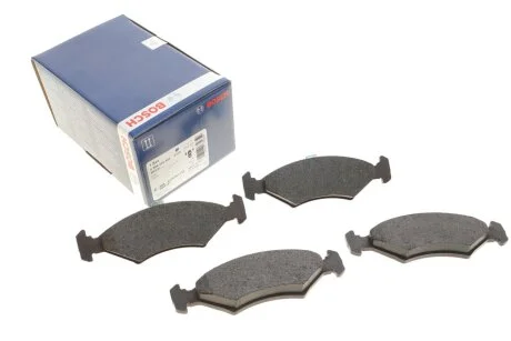 Колодки гальмивни (передни) Ford Fiesta 95-02/Mazda 121 III 96-03 UA63 BOSCH 0 986 424 462