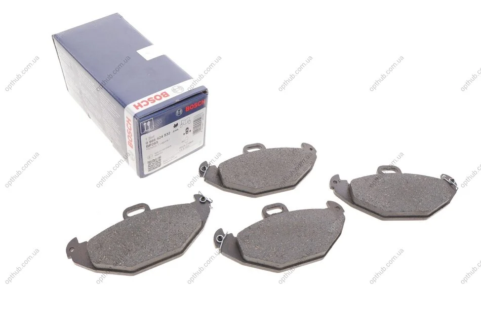 Колодки гальмівні (задні) Renault Laguna I 93-01 (Brembo) (з датчиками) UA63 BOSCH 0 986 424 532 (фото 1)