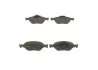 Колодка гальм. диск. FORD FIESTA, FUSION, MAZDA 2 передн. (вир-во Bosch) BOSCH 0 986 424 558 (фото 1)