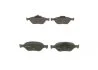 Колодка гальм. диск. FORD FIESTA, FUSION, MAZDA 2 передн. (вир-во Bosch) BOSCH 0 986 424 558 (фото 2)