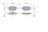 Колодка гальм. диск. FORD FIESTA, FUSION, MAZDA 2 передн. (вир-во Bosch) BOSCH 0 986 424 558 (фото 5)