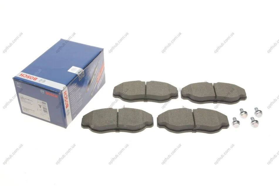 Колодка гальм. диск. LANDROVER 98- задн. (вир-во Bosch) BOSCH 0 986 424 565 (фото 1)