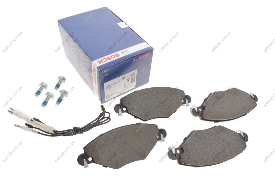 Колодка гальм. CITROEN C5 передн. (вир-во Bosch) BOSCH 0 986 424 582 (фото 1)
