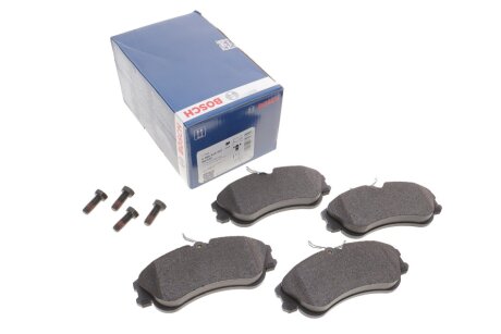 Колодки гальмівні (передні) Citroen Berlingo/Peugeot Partner 96- (Lucas-Girling) UA63 BOSCH 0 986 424 583