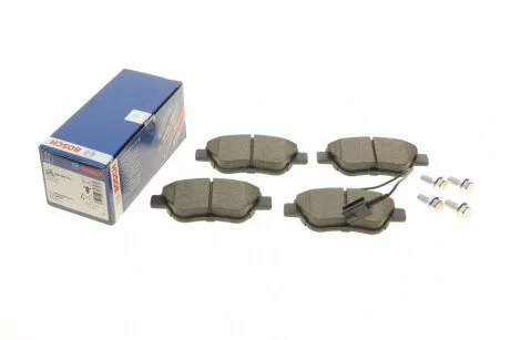 Колодка гальм. диск. ALFA MITO (955) (09/08-) передн. (вир-во Bosch) BOSCH 0 986 424 597