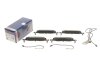 Колодки гальмівні (передні) Citroen C5 I/II 01-08 (з датчиком) 0 986 424 598 UA63 BOSCH 0986424598 (фото 1)